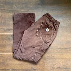 Women Carhartt pants- original fit, size 2 short